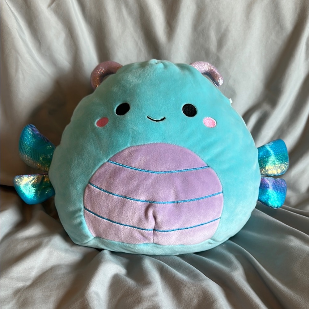 Squishmallows - Heather the Dragonfly - EUC